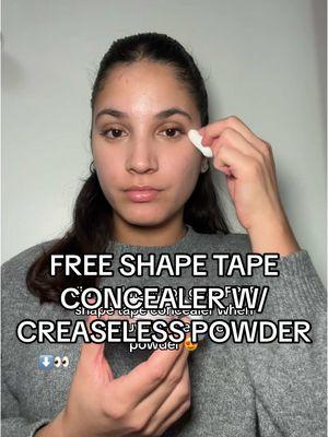 The most iconic shape and bake duo!! Tarte is always giving away free products with these bundles!! You get a free Tarte shape tape concealer with this creaseless powder!! @tarte cosmetics #tarte #tartecosmetics #tartecreaselesssettingpowder #tarteshapetape #shapetape #shapetapeconcealer #tarteconcealer #tartesettingpowder #makeup #MakeupRoutine #makeuptips #makeuptok #beautydeals #makeupdeals 