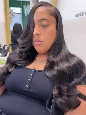 Clip in Installs anyone ?  Client wearing 2 sets over braids.  Book the look !!! www.silkpressexpress.com💻 #clipins #extensions #silkpressbroward #miamihair 