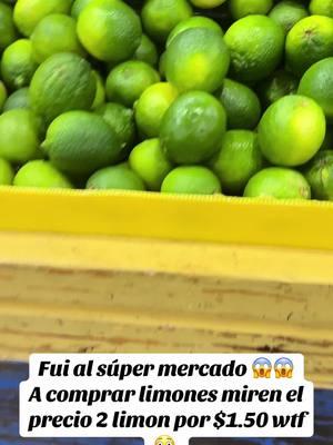 Que usted opina ?  #limon #limones #elpejetv #market #supermercados #boston #stopshop 