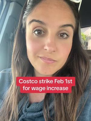 Costco union workers are set to go on strike february 1st and asking for a five dollar an hour raise over the next three years. #costcostrike #costconews #costcostrike2025 #costcowages 