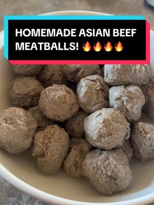 ASIAN BEEF MEATBALLS! Asian meatballs are getting so expensive. Here is my recipe for y’all who don’t have access to getting them at the store or for y’all who want to save a little money by making more at home :)  #fy #food #Foodie #foodies #FoodLover #phomeatball #meatball #asian #asianmeatballs #foodtiktok #FoodTok #foodtiktokfood #fypp #fyppppppppppppppppppppppp #fypシ #fypage #pho #Recipe #asianrecipe #easy #homemade #cook #cookingtiktok #cooktiktok #cooktok #cookingathometiktoktv #hmong #hmongfyp #hmongtiktok #nyab #wife #mom #mommy #recipesoftiktok #makeitathome #foodwelove #foodlovers #foodloversunite #delicious #deliciousfood #foryou #foryoupage 