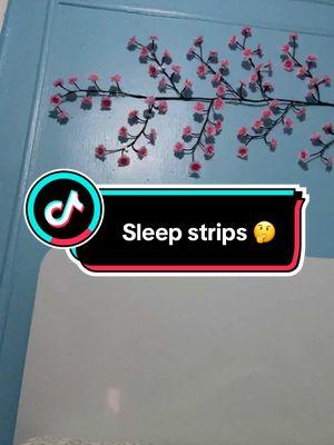 Sleep strips. #jugijutt #sleepstrips 