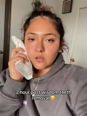 Any tips? 😭🥴 #fypシ #wisdomteethremoval #postopsurgery #wisdomteethaftermath 