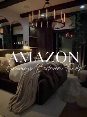 Shop all my home with the link in bio 🌟 Or click here to shop this post directly ➡️ https://liketk.it/54iiz    Transform your bedroom into a luxurious retreat with these must-have Amazon finds. ✨    - Cozy Faux Fur Throw Blanket    - Elegant Blackout Velvet Curtains    - Stylish Plugin Wall Sconces    - Plush Faux Fur Rug    - Chic Leather Storage Boxes    - Mini Tabletop Fire-pit    - Velvet Lumbar Pillows 16x24    #AmazonHomeDecor #LuxuryBedroom #HomeInspiration #InteriorDesign #BedroomMakeover #LuxuryHomeDecor #BedroomEssentials #CozyHomeVibes