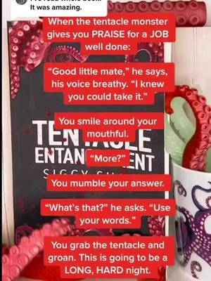 📚Tentacle Entanglement by Siggy Shade #bookhumor #bookishhumor #monsterromance #paranormalromance #monsterfudgers #spicybooks #smuttok #smuttokfyp #krakenromance #BookTok #books #book #spicybooktok #spicybooks #spicynovellarecs #bookrecs #spicybook #spicyreads🌶🔥 #monsterbooks #spicynovella #shortreads #novella #monsterromancebooks #spicybooktok📚 #steamybookrecs #tentaclemonster #tentacleromance #romancebooks #romancereads #TentacleEntanglement by #SiggyShade