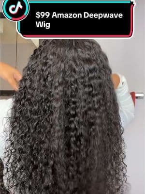 Imma add the link to the bio. I got this from Amazon . It’s supposed to be 26 inches . #deepwavewig #sidepart #middlepart #wiginstall #deepwavewiginstall #waterwave #waterwavewig 