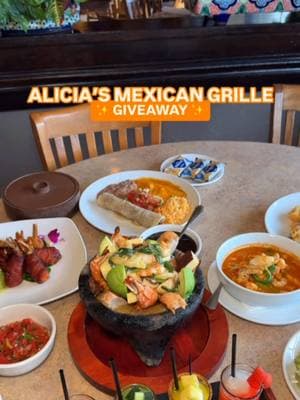 fajita & margarita heaven ⬇️✨ Alicia’s Mexican Grille has been a family favorite since 2006, serving up delicious, authentic Tex-Mex made fresh every day. From their famous sizzling fajitas to margaritas made with their very own barrel of Herradura Double Barrel Reposado tequila, every bite and sip is full of flavor. 🌮🔥🍹 Whether you're grabbing lunch, enjoying happy hour, or celebrating in a private dining room (no room fee!), Alicia’s has you covered. Plus, they’re giving away a dinner for two—with drinks and dessert to share! 😋  Make sure to check out one of their locations in Cypress, Katy, Houston! #AliciasMexicanGrille #TexMex #FamilyOwned #SizzlingFajitas #Margaritas #HappyHour #PrivateDining #FreshFlavors #HoustonEats #KatyEats #CypressEats #SpringEats #MexicanFood #DinnerForTwoGiveaway 