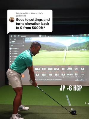 Replying to @Nico Koutouzis  Okay here it is at 5,000 ft elevation for you 🤣 @mattyyaps @kotesgolf @Japesgolf  #golfing #golf #golflife #golfer #golfstagram #golfswing #golfcourse #instagolf #golfaddict #golfers #pga #golfclub #golfislife #PGATOUR #golftips #golfpro #golfday #golfcoach #golfshot #golfswag #golfisfun #paryard #lovegolf #golfchannel #golflifestyle #golfstyle #whyilovethisgame #tigerwoods #titleist #golfr 