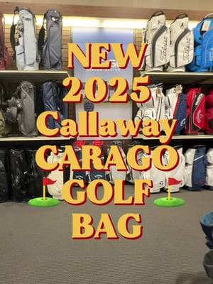 ⛳️ NEW 2025 Callaway CARGO Cart Golf Bag ⛳️ this is the largest golf bag callaway has made coming in at 45 liters. If you don’t walk the course and are looking for strictly a cart bag - I would definitely check this bag out. @Callaway Golf if you’re looking for the best beginner golf bag or a good weekend bag, leave a comment below and I can assist on any questions you may have! Callaway also just released their 2025 Callaway Hyperlite zero 25 - which is their lightest golf bag ever. So check that out if you’re a golf course walker! They also released the Callaway Elyte driver & irons which I’m intrigued by. #callawaygolf #callaway #callawaycargo #golfbag #golfball #golftips #golfgear #golfswing #golftraining #golftok #golftiktok #golfcourse #beginnergolfer golf bags for beginners. Golf balls for beginners. Best beginner golf clubs. 