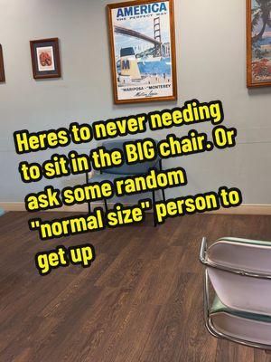 I promise I will stop recognizing these NSV's soon. It's amazing how it's the first thing I notice when I walk into a waiting room. I immediately know I I no longer need to sit there but I always notice it right away. Who would have thought I could have such strong feelings about where I no longer need to sit. #sittingpretty #nsvtiktok #victories #transformations #newworld #itsthelittlethings #nolongermorbidlyobese 