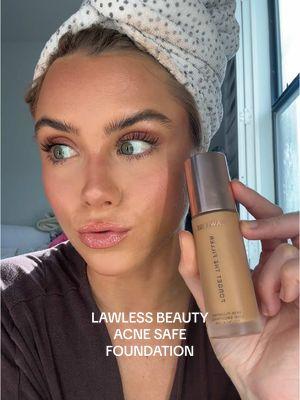 Replying to @soph I cannot be more excited the secrets finally out and I can share a little bit about this foundation. I’ve been using this now for a couple weeks and it is amazing. Let me tell you!!! 💓☺️ @LAWLESS Beauty this foundation has a 12 hour wear time, dermatologist tested, noncomedogenic, non-acnegenic, and fragrance-free. GAME CHANGER for acne prone & oily skin.  #lawless #lawlessbeauty #lawlessbeautymakeup #lawlessfoundation #forgetthefillerfoundation #acneproneskin #acneproneskinmakeup #acnesafemakeup #acnesafefoundation #foundationforacne #foundationforacneproneskin #foundation #newmakeupproduct #newmakeuprelease #foundationforoilyskin 