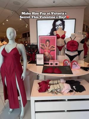 As he should💕@Victoria’s Secret #ValentinesDay #victoriasSecret #makehimpay #loveinlingerie #valetinesgift #valentinesshopping #treatyourself 