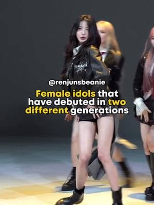 Female idols that have debuted in two different generations #WONYOUNG || #seulgi #nayeon #gfriend #izone #fyp #kpopfyp #kpop #fyp #xyzbca 