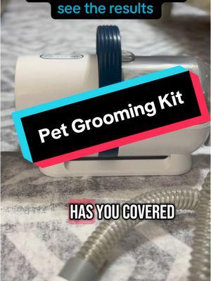 If you’re looking for a professional at home dog grooming kit, this is it! There is no mess with the vacuum! #fyp #dog #petgrooming @ONEISALL PET STORE #oneisall #animals #tiktokshopfinds 