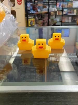 Coming soon to our gashapon machines....I present to you....Square Duck. #nerdstoregreeley #bestofgreeley #starkid #firebringer #duckislord 