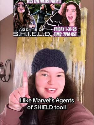 Agents of SHIELD fans are the BEST!!! 😍🫶 Our Marvel’s Agents of SHIELD *LIVE* reaction watch party for season 1 episode 2 is this TODAY at 7pm CST (8pm EST) and I’m SOOO EXCITED!!!! 🤩🎆 Comment below if you plan on joining our Marvel’s Agents of SHIELD season 1 episode 2 *LIVE* reaction watch party tonight, Friday Jan 31st at 7pm CST on my YouTube channel!! I can’t wait to see you there and fangirl with you!!! 🥰 #agentsofshield #daisyjohnson #marvelreaction #marveledit #philcoulson #melindamay #fitzsimmons #aos #aosedit #agentsofshieldedit #aosscene #marvel #marvelwomen #marvelshow #daisyjohnsonedit #clarkgregg #chloebennet #chloebennetedit #mcu #grantward #agentsofshieldedits #mingnawen #jemmasimmons #leofitz #bobbimorse #agentsofshieldseason1 #agentsofshieldscene #elizabethhenstridge #iaindecaestecker #fypシ 