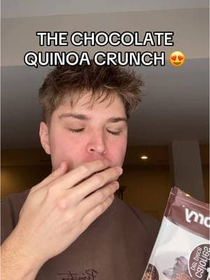 Quinoa > Granola Bar 😳 #quinoa #dontworry #quinoabites #chocolate #asmr #crunch #lowcal #keto #healthysnacks 