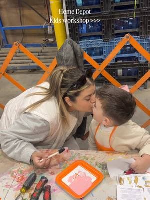 New month means another kids workshop 🛠️ #CapCut #homedepot #momlife #freekidsactivities #kidsactivities 