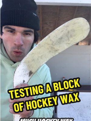 What is hockey wax used for? And is there such thing as too much wax?  #NHL #hockey #hockeytiktoks #hockeylife #hockeyplayer #stanleycupplayoffs #nhlplayoffs #nhlhockey 