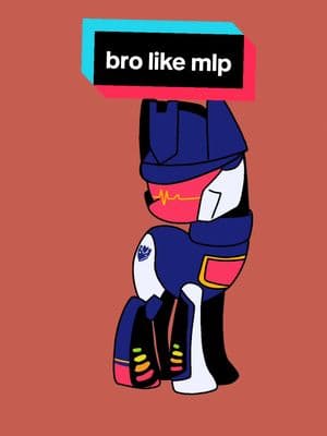 did transformers get a crossover with my little pony??? #CapCut #fyp #transformer #megatrontransformers #megatron #soundwave #soundwavetransformers 