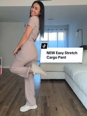 More pockets = less stress 😌 Our new Ayo Cargo Pant keeps you cute, comfy, and organized, just ask @Dr. Erica G🌻Derm 💙#easystretchscrubs #uniformadvantage #scrubs 