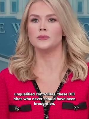 White House Press Secretary Karoline Leavitt said that U.S. skies are still safe for flight and the President's FAA memo will ensure they are even safer. Read more by clicking the link in your bio. #whitehousepresssecretary #faa #dei #news #americanairlines #armyhelicopter