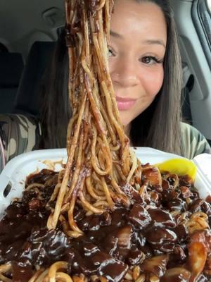 JAJANGMYEON  (BLACK BEAN NOODLES), FRIED DUMPLINGS AND SZECHUAN TANGSUYUK ASMR EATING SHOW! 🖤🍜🥟🔥 #asmr #jajangmyeon #blackbeannoodles #dumplings #tangsuyuk #chicken #pork #eatingshow #mukbang 