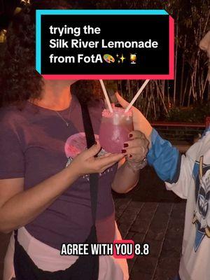 trying the Silk River Lemonade from the China booth at Festival of the Arts with a special guest✨ #fyp #foryou #foryoupage #disney #dca #waltdisney #waltdisneyworld #waltdisneyworldparks #waltdisneyworldresort #china #booth #drink #vodka #review #drinkreview 