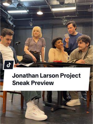 Sneak Preview of #TheJonathanLarsonProject !!!  #offbroadway #musicals #rent #andymientus #jasontam #adamchandlerberat #laurenmarcus #taylorimanjones 