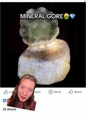 #greenscreen happy #fluoritefriday 💎🤮‼️#tucsongemshow #gemshow #mineralgore #crystaleducation #fakecrystals #fakeminerals #fakegems 