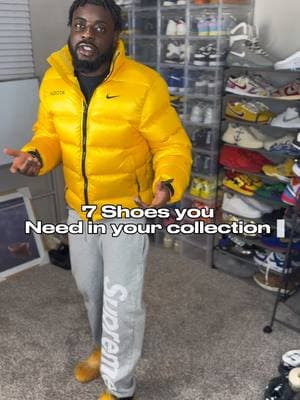 7 shoes you need in your collection‼️ @SNEAKERCOOL #thetsunamichild #shoes #sneakercollection #fashion #streetwear #fyp #viralvideo #share 