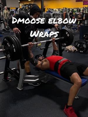 405 ✅ #dmoose #elbowwraps #pr #bench #benchpress #buynow #tiktokmademebuyit 