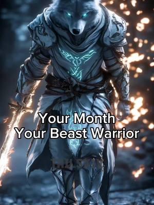 Your Month Your Beast Warrior! #aiart #midjourneyart #animalart #beastmode #warrior #yourmonth #birthmonth @Nevergrowupkollectablez 