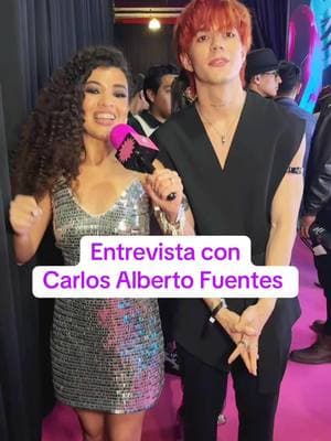 Entrevista con Carlos Alberto fuentes en los tiktok awards 2025 @Carlos Alberto Fuentes #carlosalbertofuentes #dayanechrissel #tiktokawards2025 #tiktok 