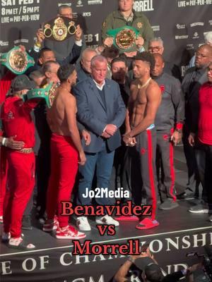 David Benavidez vs David Morrell face off after weigh ins 🔥🥊🇲🇽🇨🇺 #Boxeo #Boxing #BoxingNews #DavidBenavidez #Benavidez #DavidMorrell #LasVegas #CaneloAlvarez #PitbullCruz 