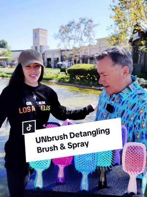 Scott’s got the scoop! 🗣️ Watch as he introduces the Unbrush—less pain, less breakage, and way more hair happiness! 💕✨ #unbrush #beautychoiceusa #detanglingbrush 