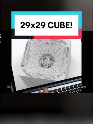 Why a 29x29 cube won’t happen… #rubikscube #cubing #cuber Yuxin recently announced their 29x29 Cube!