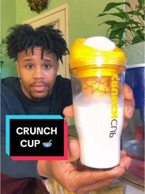 Cereal Cup 🥣 #CrunchCup #Tiktok #TikTokShop #tiktokmademebuyit #Viral #Fyp #ForYou #cereal #milk #breakfast #brunch #food #cup 