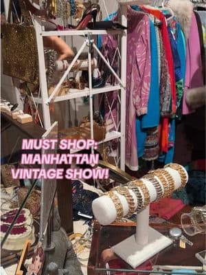 Everyone’s favorite vintage show is back in NYC! Who wants a haul? @The Vintage Show #nycvintage #vintageshow #vintageshopping #designerbags #designervintage 