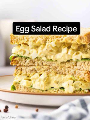 My favorite egg salad recipe 😋 #eggsalad #eggsaladrecipe 