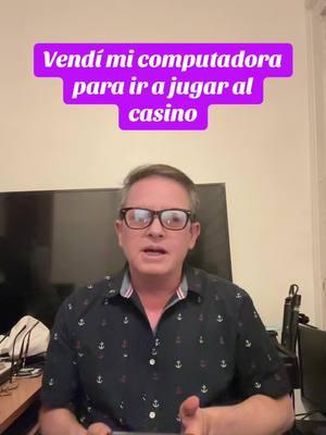 Vendí mi computadora para ir a jugar al casino y vean lo que me sucedió #vidasinjuego #casino #problemaseneljuego #comodejarelcasino #comodejareljuego #ludopatia 