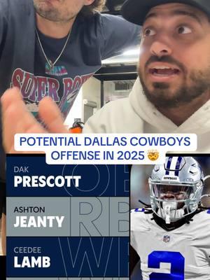 WHO IS STOPPING THIS COWBOYS OFFENSE?@CAPS OFF #nfl #nflmockdraft #ashtonjeanty #dallascowboys #teehiggins #dakprescott #ceedeelamb #nfldebate #jerryjones #dallas @Terrible Take TyKo @betr_tab 