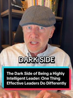 One thing effective leaders who are highly intelligent do differently. They recognize the dark side of being highly intelligent and do something about it. #leadershipdevelopment #leadershipcoaching #different #onething #darkside #selfimprovement 