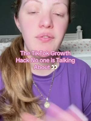 The TikTok growth hack for easily overwhelmed creators that no one is talking about 👀 #contentcreationtips #contentcreation #overwhelmedmoms #tiktoktips #tiktokgrowthtips 