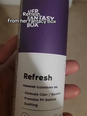 I love me some #herfantasybox #refresh #mint #plantbased #yoni #femininecleanser #viralvideo 