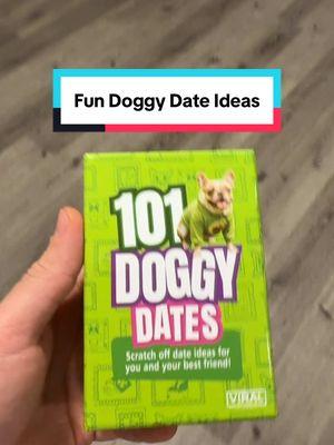 Whenever you feel you ran out of ideas on things to do with your Pups this will save you!! #doggydate #fundogs #dogdate 