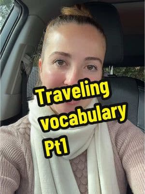 Learn some new words in Spanish that might come in handy when traveling 🥰✈️ #fyp #foryoupage #traveling #vocubulary #spanish #español #mexico #mexicana #karliebelle #foryou 