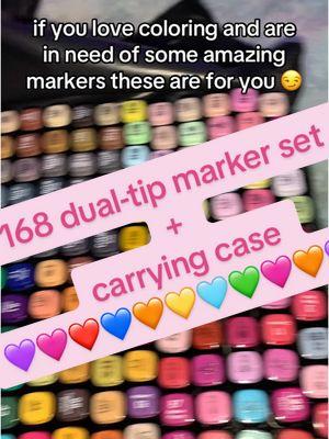 i’ve had these markers for a while and they’re literally so good, i’m also left handed and for my left handed people you know the struggle with markers hehe :) #washablemarkers #nonsmearing #artsandcrafts #coloringisfun #coloringbooksforadults #xyzbca #giftsforkids #fungifts #markers #dualtipmarkers #favoritefinds #lefthandedartist #lefthanded 