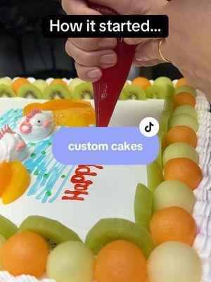 Get a custom cake for your next event. #customcake #cakedecorating #caketok #cakeart #cakevideo #chinesebakery #chicagochinatown 