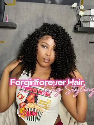 FORGIRLFOREVER WIG Wear Go Glueless  6×4 Pre-Cut Kinky Curly Wig |  . #naturallace #forgirlforever #kinkywig #kinkycurly #wiginfluencer #wiginstall #wigtutorial #wandcurl #wandcurls #naturalhair #gluelesswig #gluelesswigs #gluelesswiginstall #wandcurlstutorial #amazonfinds #forgirlforeverwig #naturalhairstyles 